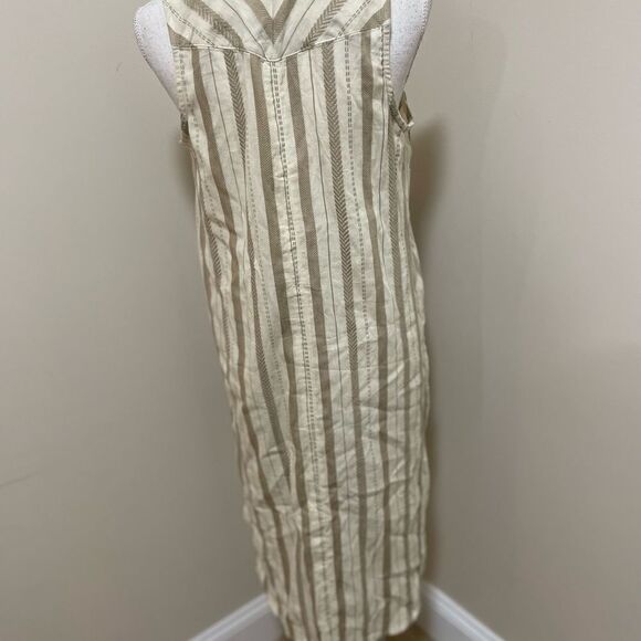 New Anthropologie Cream Delphine tunic size XS - Picture 5 of 8